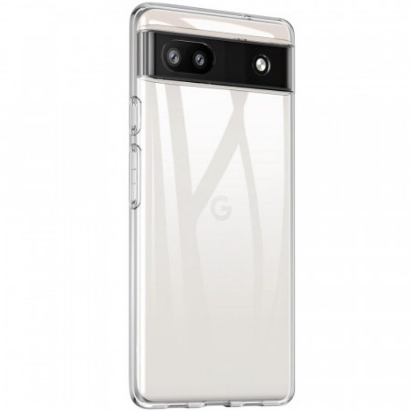 Cover Google Pixel 6A Silicone Flessibile Trasparente