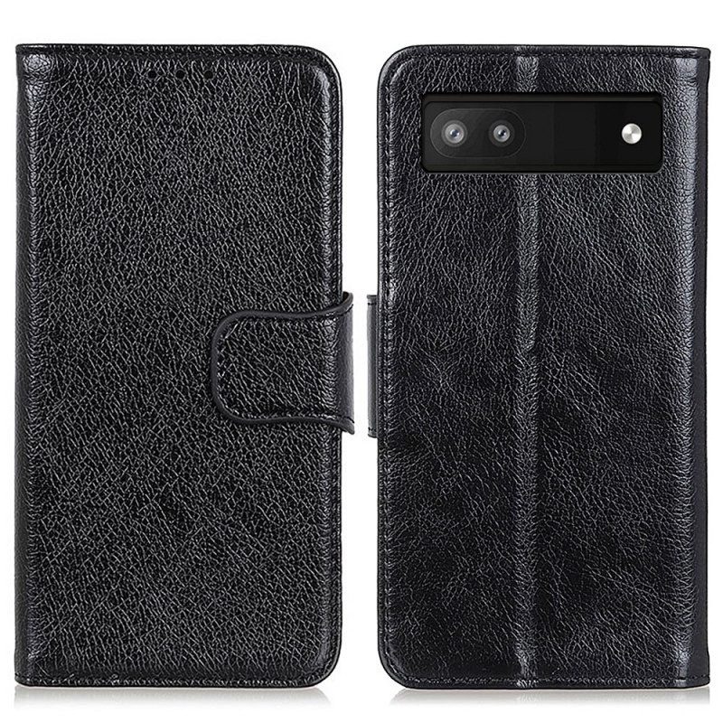 Custodia in pelle Google Pixel 6A Pelle Nappa