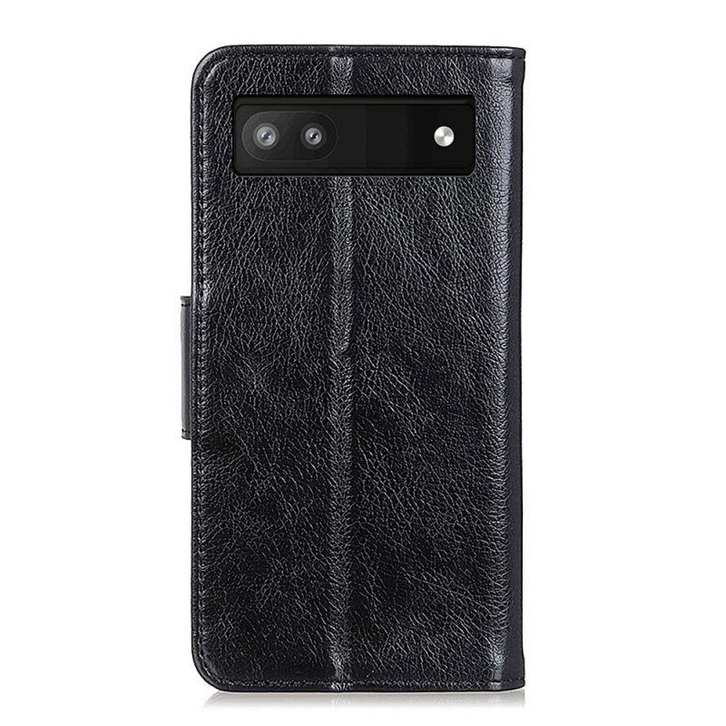 Custodia in pelle Google Pixel 6A Pelle Nappa