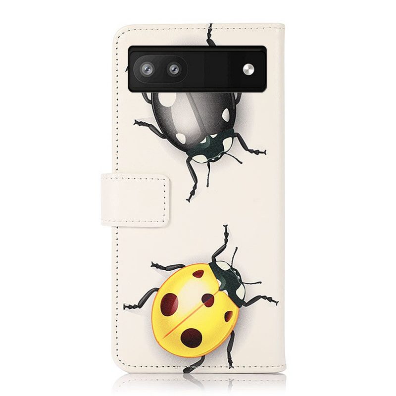 Folio Cover Google Pixel 6A Coccinelle