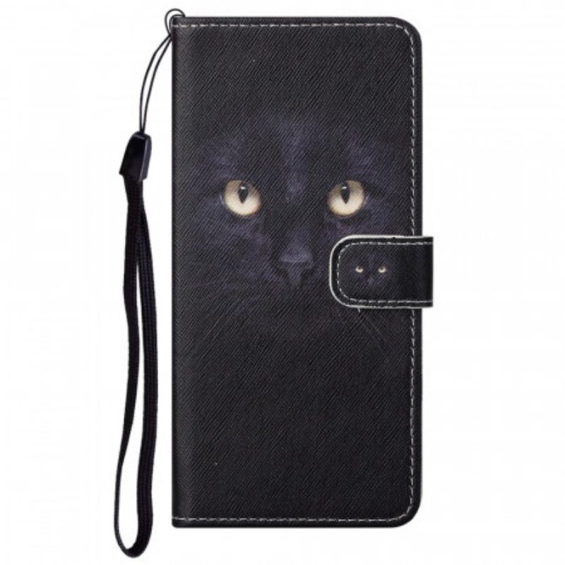 Folio Cover Google Pixel 6A Occhi Di Gatto Strappy