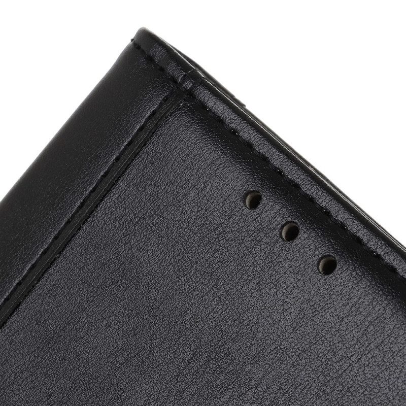 Folio Cover Google Pixel 6A Stile In Pelle