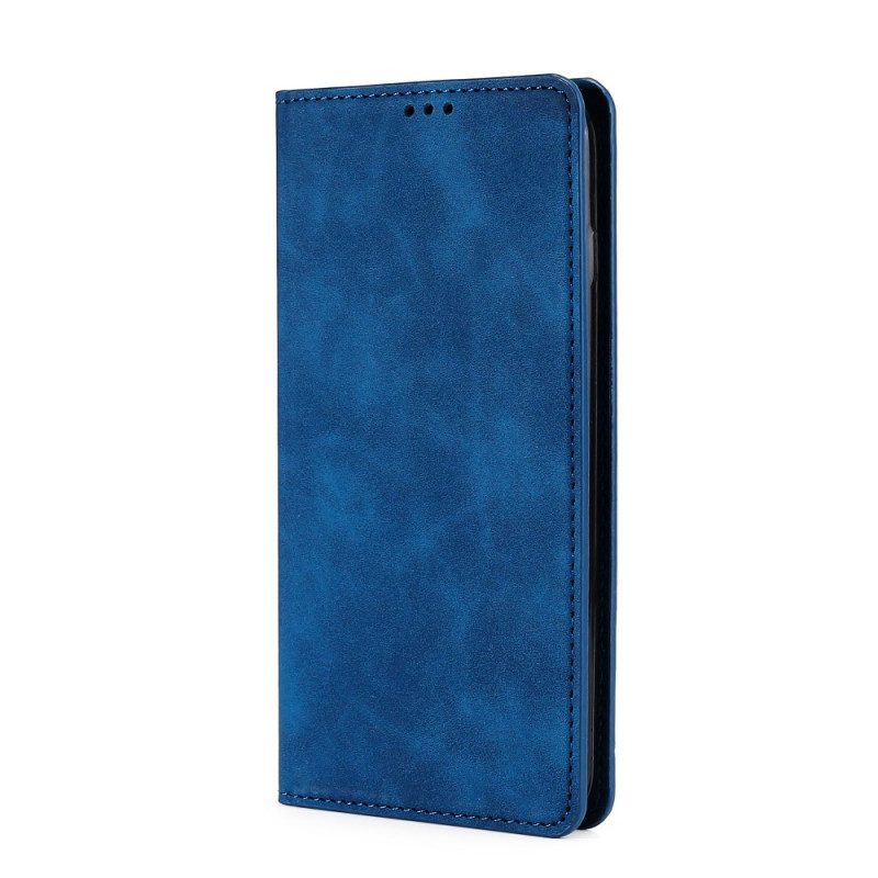 Folio Cover Google Pixel 6A Tocco Di Pelle