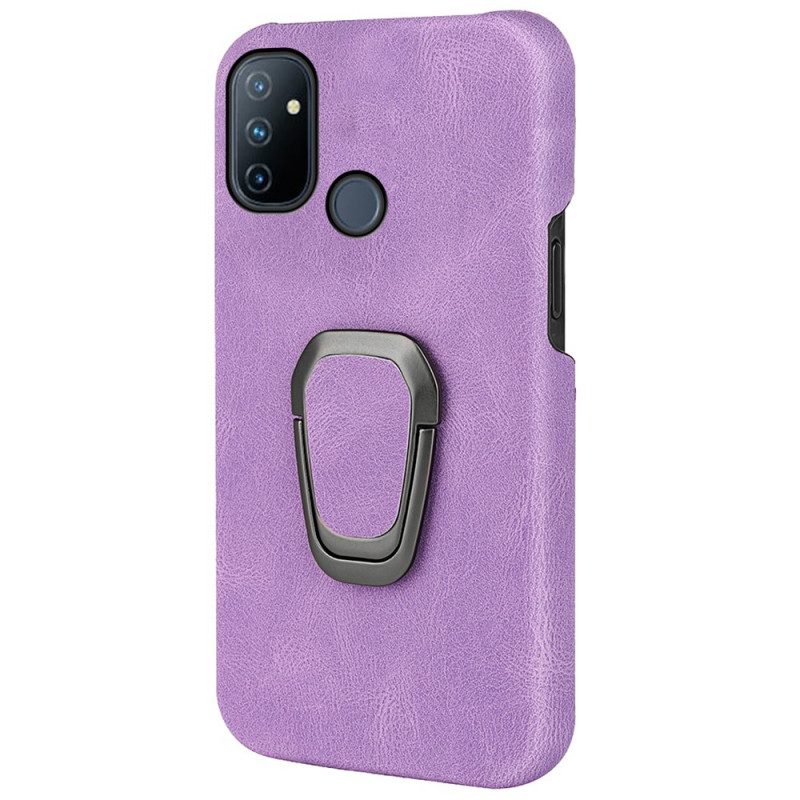 Cover OnePlus Nord N100 Anello-supporto Effetto Pelle Nuovi Colori