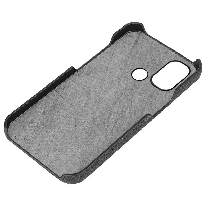 Cover OnePlus Nord N100 Anello-supporto Effetto Pelle Nuovi Colori