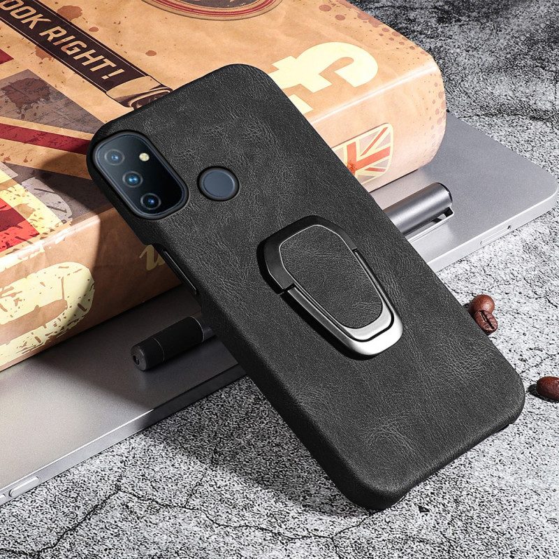 Cover OnePlus Nord N100 Anello-supporto Effetto Pelle Nuovi Colori