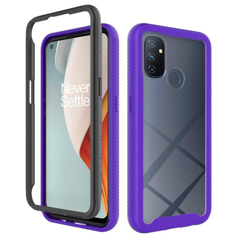 Cover OnePlus Nord N100 Bordi Paraurti Ibridi Trasparenti