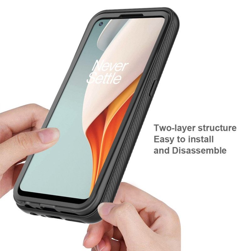 Cover OnePlus Nord N100 Bordi Paraurti Ibridi Trasparenti