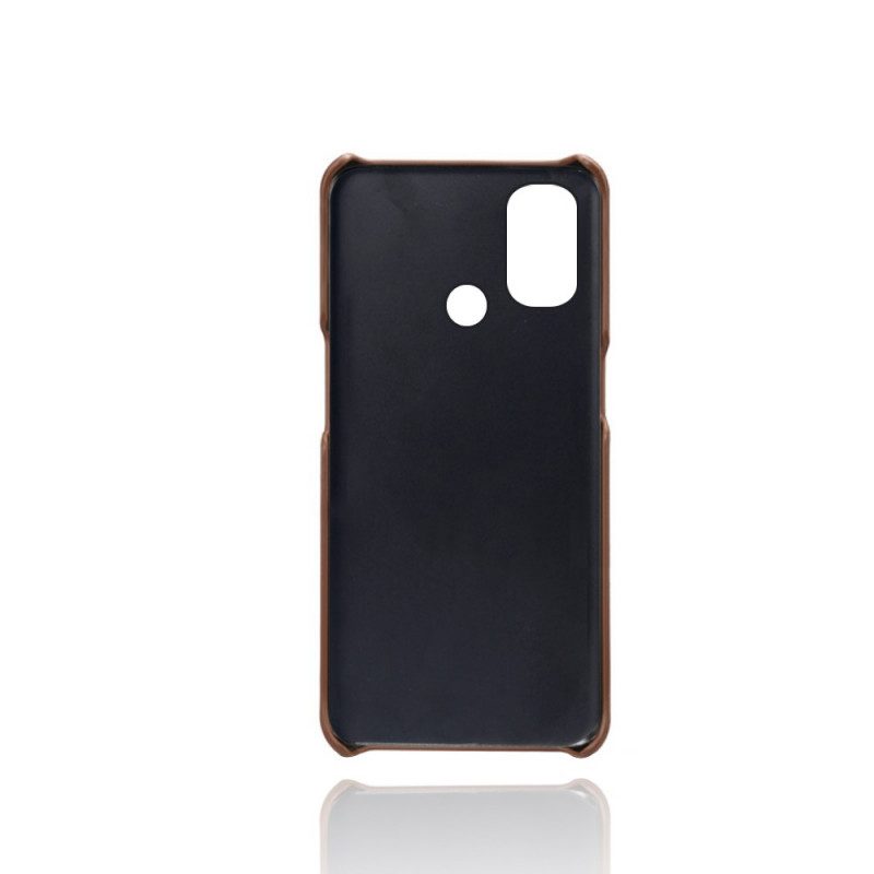 Cover OnePlus Nord N100 Effetto Pelle