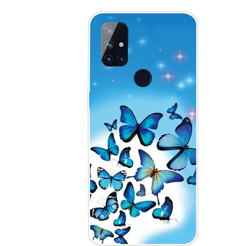 Cover OnePlus Nord N100 Farfalle Farfalle