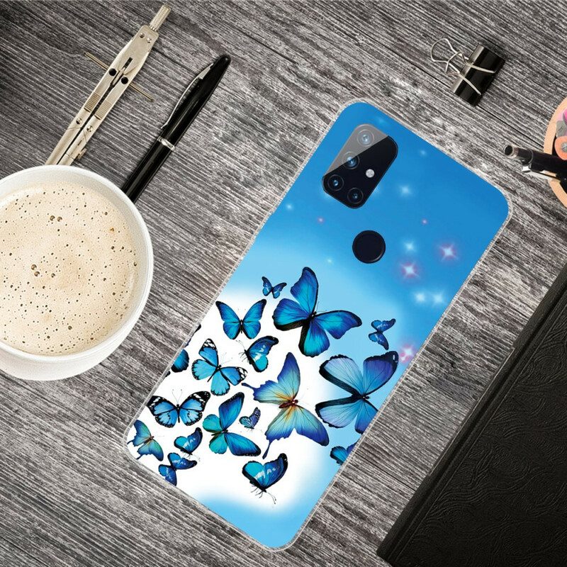 Cover OnePlus Nord N100 Farfalle Farfalle