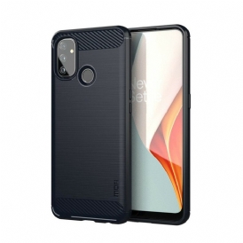 Cover OnePlus Nord N100 Fibra Di Carbonio Spazzolata Mofi