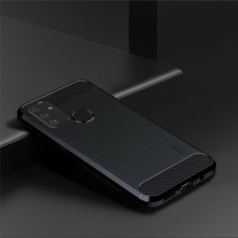 Cover OnePlus Nord N100 Fibra Di Carbonio Spazzolata Mofi