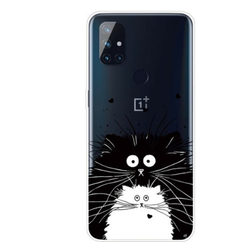 Cover OnePlus Nord N100 Guarda I Gatti