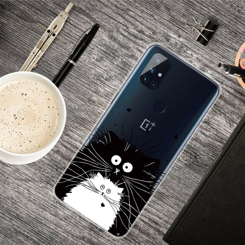 Cover OnePlus Nord N100 Guarda I Gatti