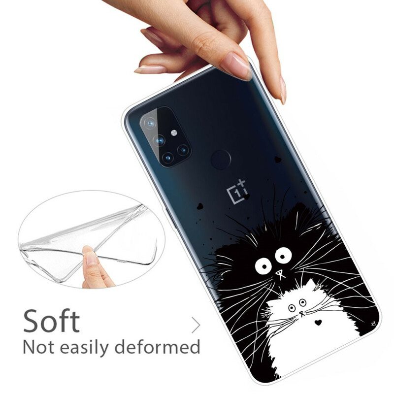 Cover OnePlus Nord N100 Guarda I Gatti