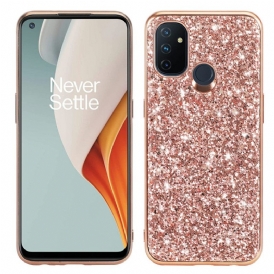 Cover OnePlus Nord N100 Ibrido Glitterato