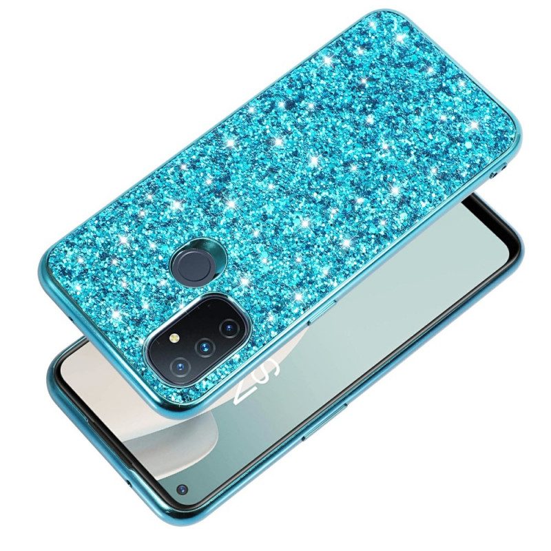 Cover OnePlus Nord N100 Ibrido Glitterato