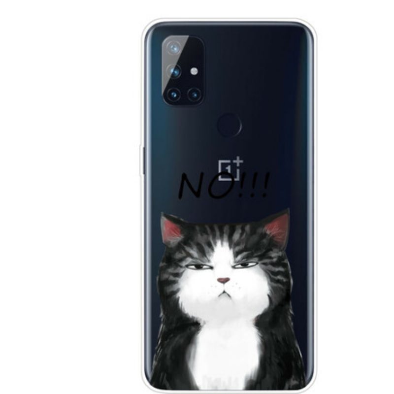 Cover OnePlus Nord N100 Il Gatto Che Dice Di No