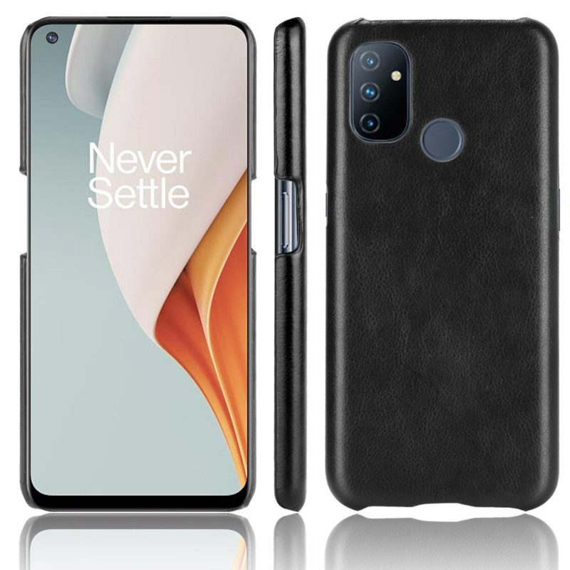 Cover OnePlus Nord N100 Litchi Performance Effetto Pelle