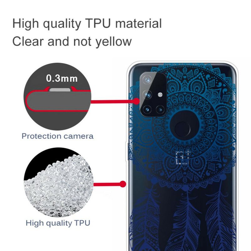 Cover OnePlus Nord N100 Mandala A Fiore Singolo