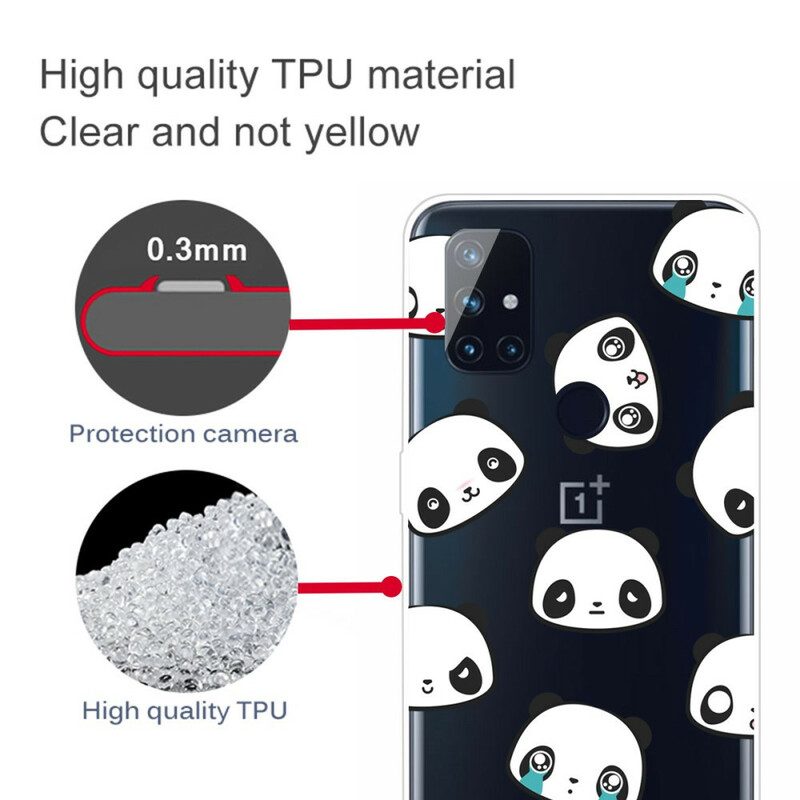 Cover OnePlus Nord N100 Panda Sentimentali