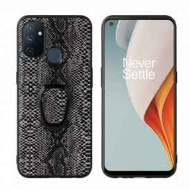 Cover OnePlus Nord N100 Porta Anelli Stile Serpente