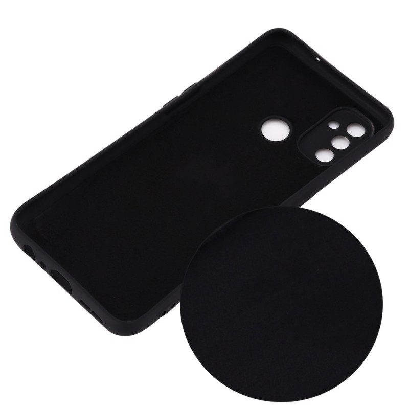 Cover OnePlus Nord N100 Silicone Liquido Con Cordino