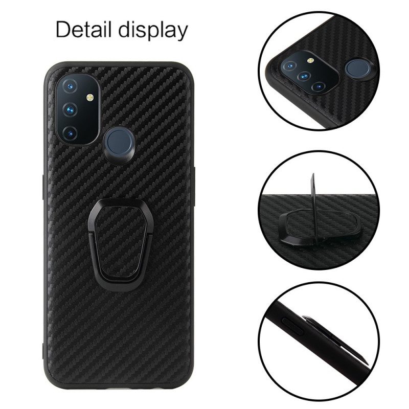 Cover OnePlus Nord N100 Supporto Per Anello Stile Leopardo