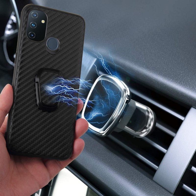 Cover OnePlus Nord N100 Supporto Per Anello Stile Leopardo