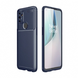 Cover OnePlus Nord N100 Tubo In Fibra Di Carbonio