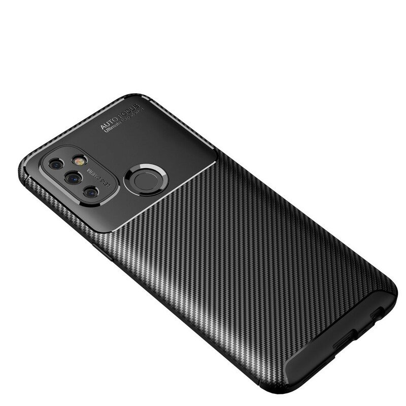 Cover OnePlus Nord N100 Tubo In Fibra Di Carbonio