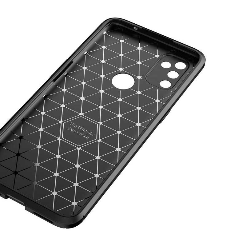 Cover OnePlus Nord N100 Tubo In Fibra Di Carbonio