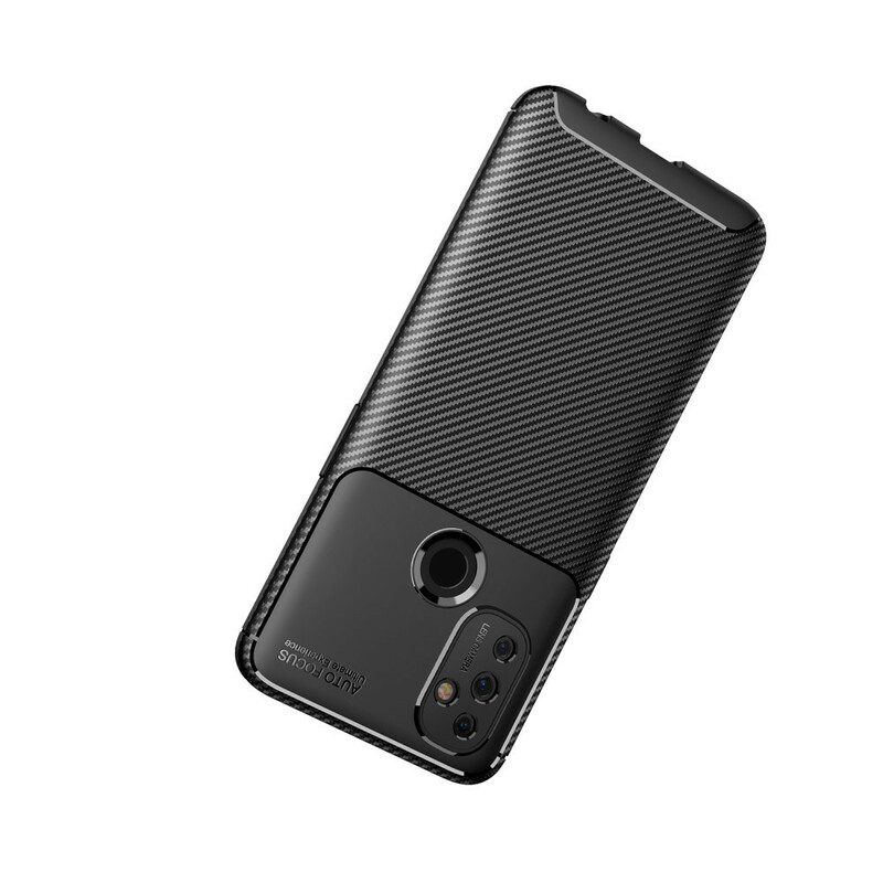 Cover OnePlus Nord N100 Tubo In Fibra Di Carbonio