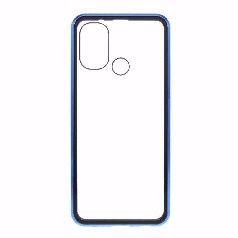 Cover OnePlus Nord N100 Vetro Temperato Anteriore E Posteriore E Metallo