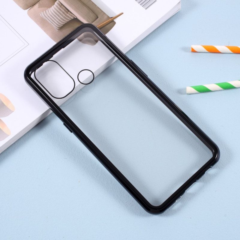 Cover OnePlus Nord N100 Vetro Temperato Anteriore E Posteriore E Metallo