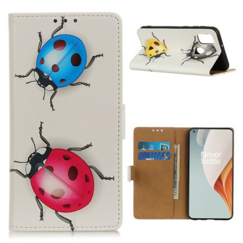 Folio Cover OnePlus Nord N100 Coccinelle