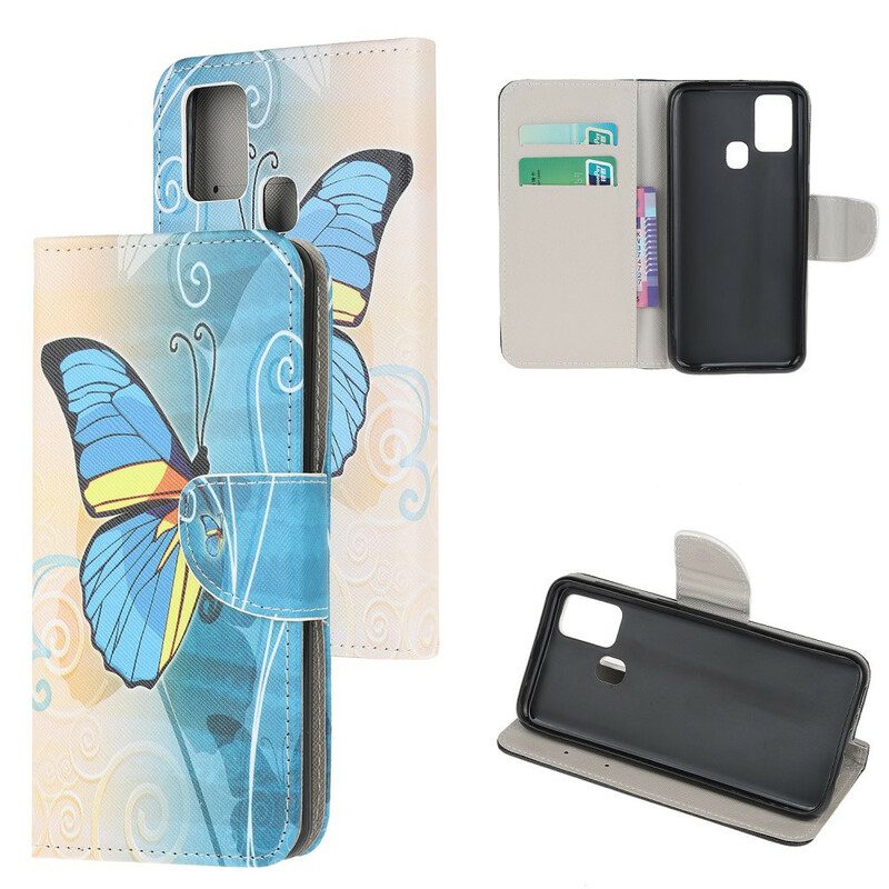 Folio Cover OnePlus Nord N100 Farfalle