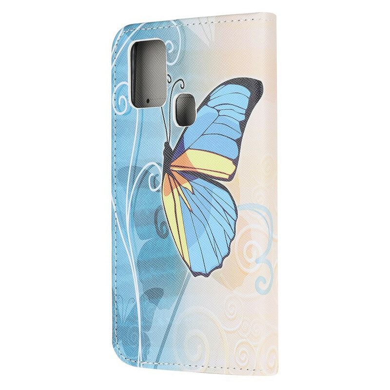 Folio Cover OnePlus Nord N100 Farfalle