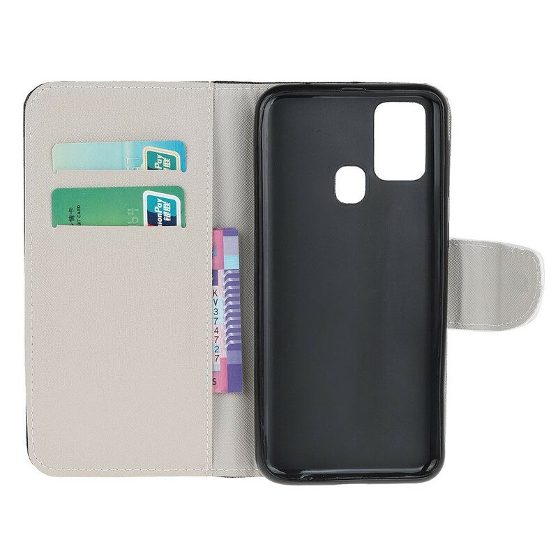 Folio Cover OnePlus Nord N100 Farfalle