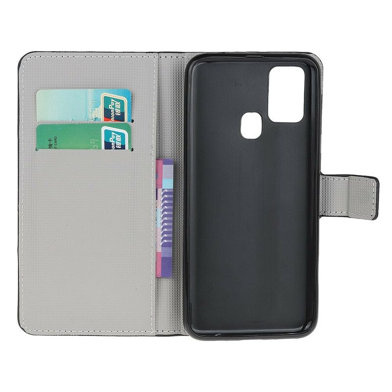 Folio Cover OnePlus Nord N100 Gufo Addormentato