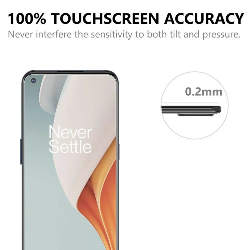 Protezione In Vetro Temperato Arc Edge (0.2 mm) Per Lo Schermo Oneplus Nord N100