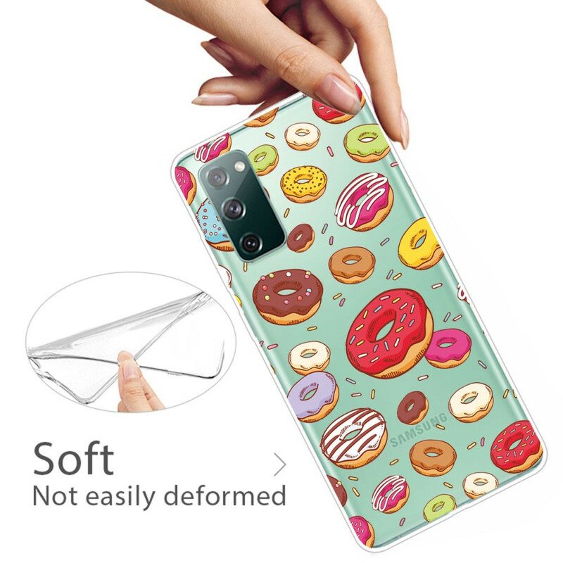 Cover Samsung Galaxy S20 FE Amo Le Ciambelle