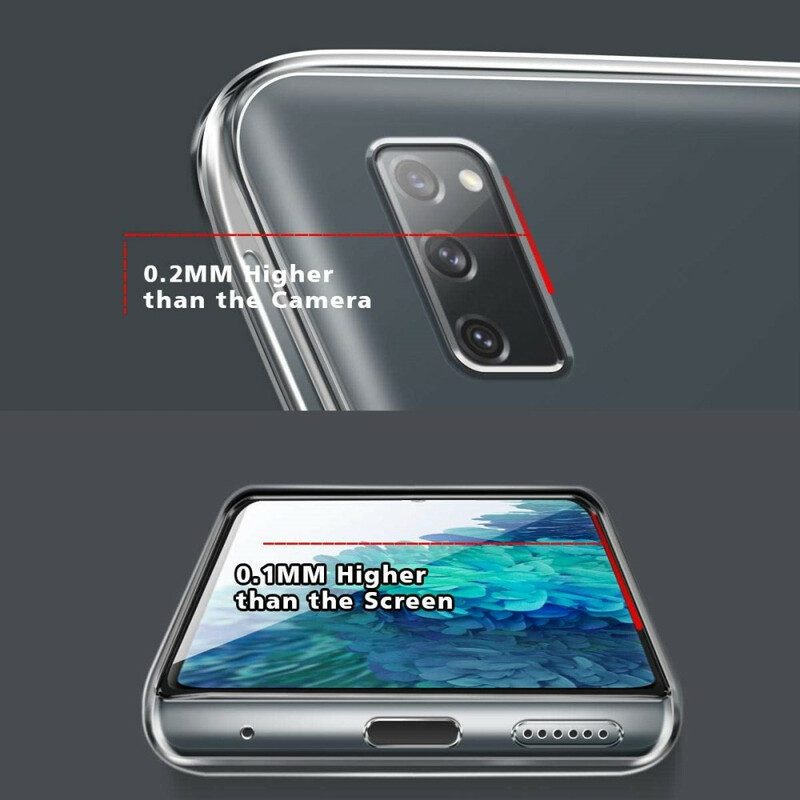 Cover Samsung Galaxy S20 FE Angoli Rinforzati Senza Cuciture