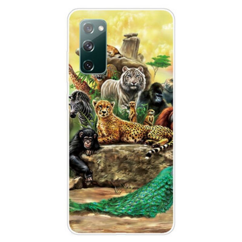 Cover Samsung Galaxy S20 FE Animali Da Safari