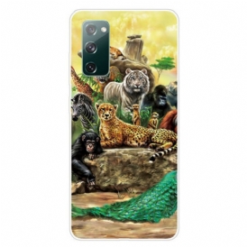 Cover Samsung Galaxy S20 FE Animali Da Safari