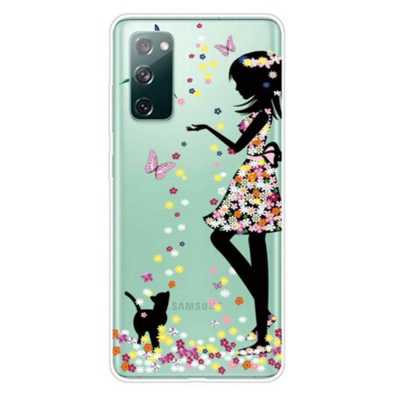 Cover Samsung Galaxy S20 FE Bella Testa Di Fiore