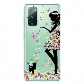 Cover Samsung Galaxy S20 FE Bella Testa Di Fiore