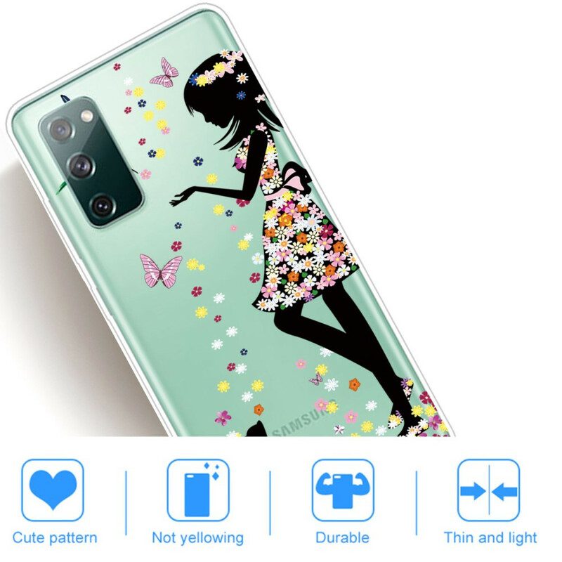 Cover Samsung Galaxy S20 FE Bella Testa Di Fiore