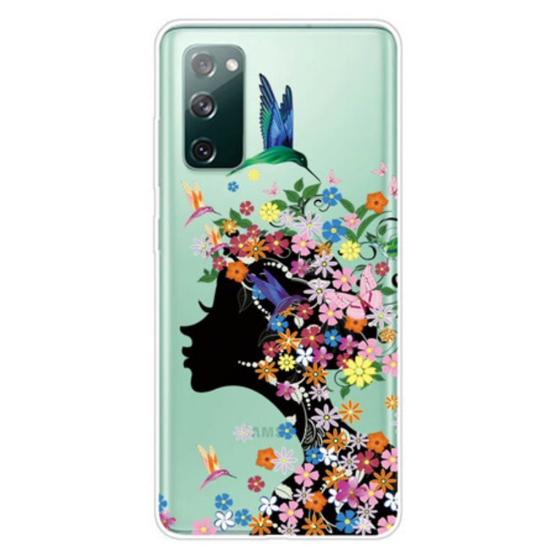 Cover Samsung Galaxy S20 FE Bella Testa Di Fiore